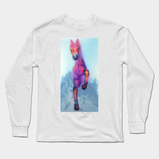 A beautiful painting of colorful horse. Long Sleeve T-Shirt